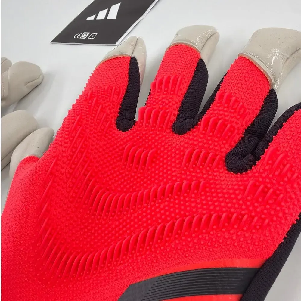 Adidas Predator Goalkeeper Pro Hybrid Gloves Turbo Aurora Size 11